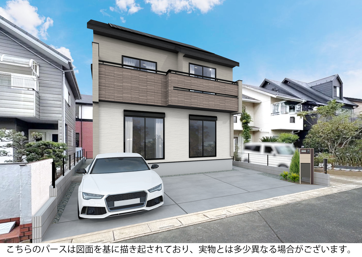 【外観写真】食器洗浄乾燥機や浴室換気乾燥機など、暮らしをサポートする機能的な設備を多数搭載◎南向きの陽当たり良好地♪生活利便性と明るく心地よい住宅環境実現！ 