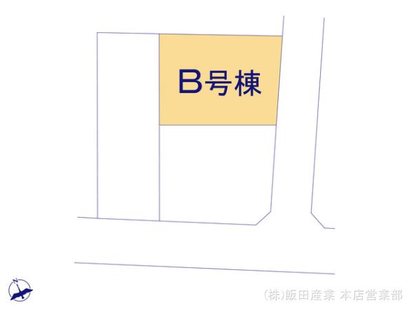 ハートフルタウン調布飛田給2丁目15番の見取り図
