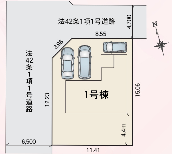 リナージュ厚木まつかげ台　第１期の見取り図