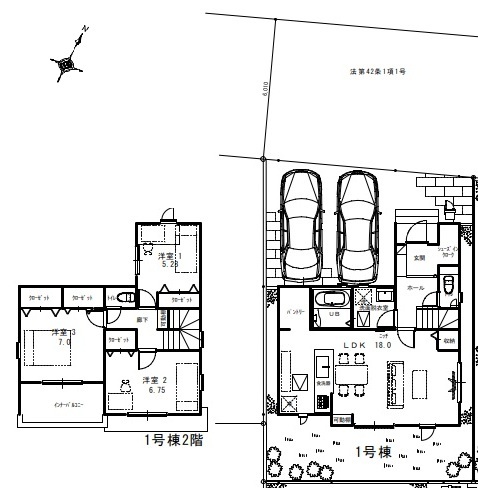 リナージュ春日部小渕　第１期の見取り図