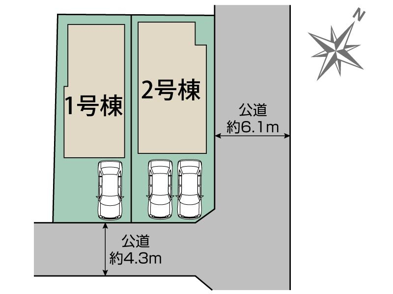 相模原市南区相模台6丁目2棟 区画図