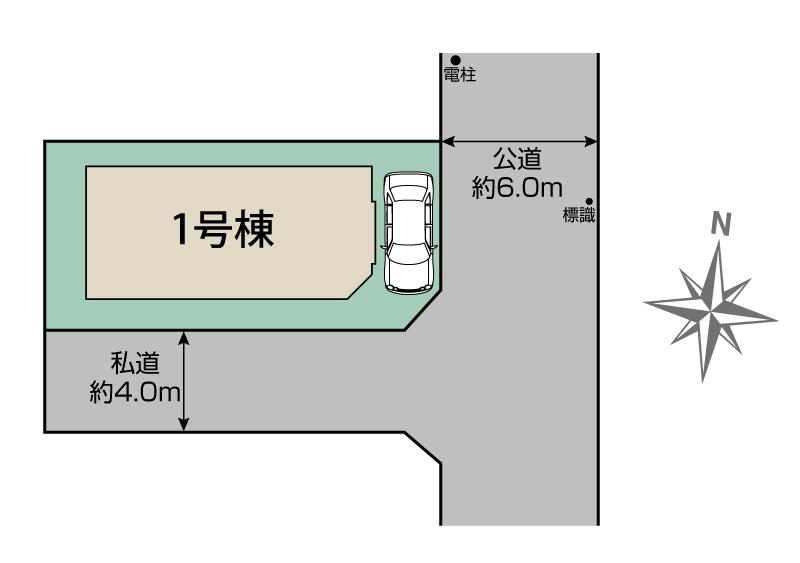 ブルーミングガーデン練馬区大泉学園町８丁目１棟の見取り図