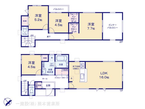リーブルガーデン南区土河原町の見取り図