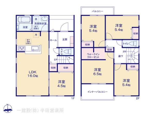 リーブルガーデン碧南市伊勢町１丁目の見取り図