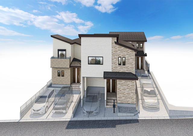 完成予想パースです♪　☆2026年4月下旬完成予定☆