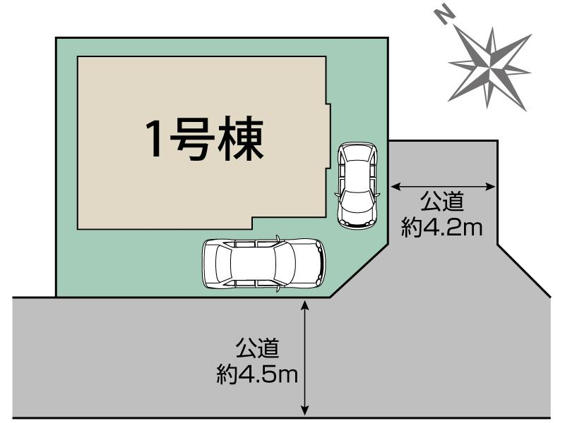 ブルーミングガーデン相模原市中央区上矢部２丁目１棟の見取り図