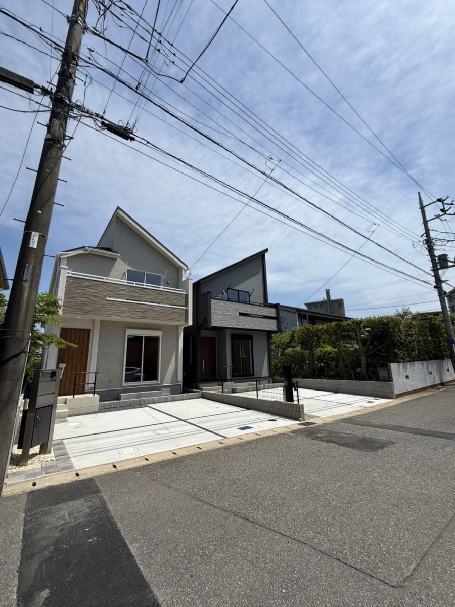 前面道路 