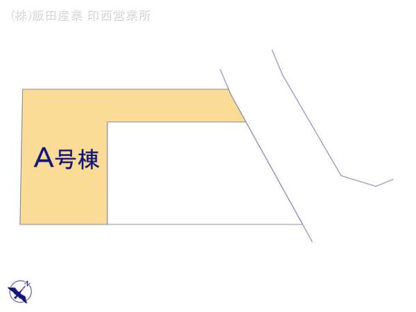 ハートフルタウン八千代市上高野1303番の見取り図