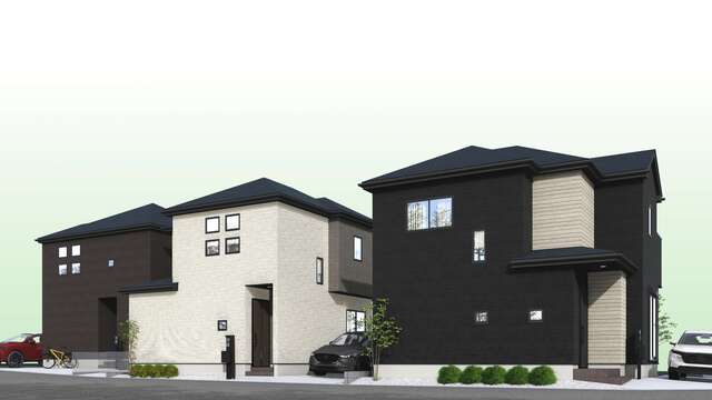 完成予想図1〜３号棟