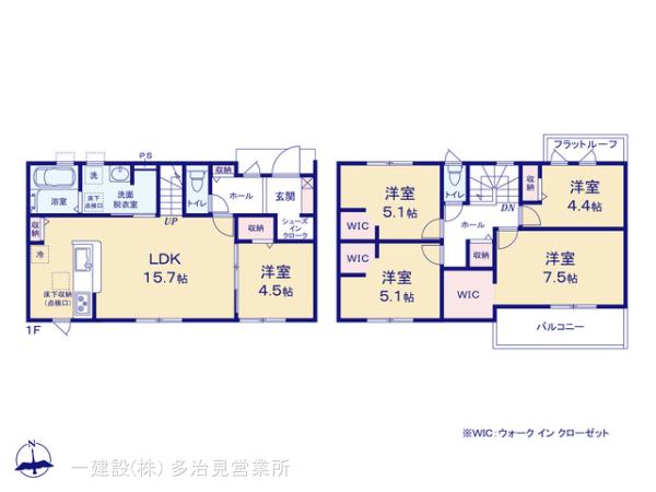 リーブルガーデン可児郡御嵩町の見取り図