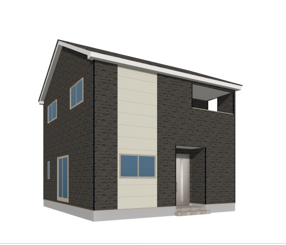 1号棟　外観（完成予想図）