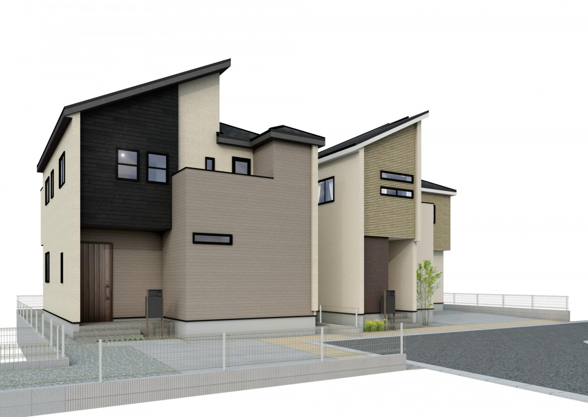 現在建築中の新築住宅です！これから素敵な住まいが完成するのが楽しみですね☆ 