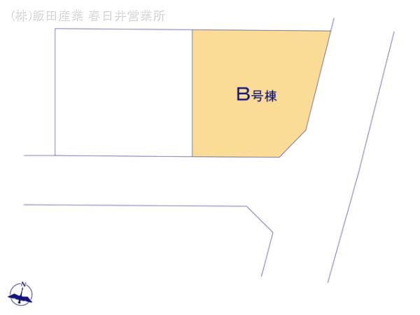 ハートフルタウン(春)江南市飛高町栄の見取り図