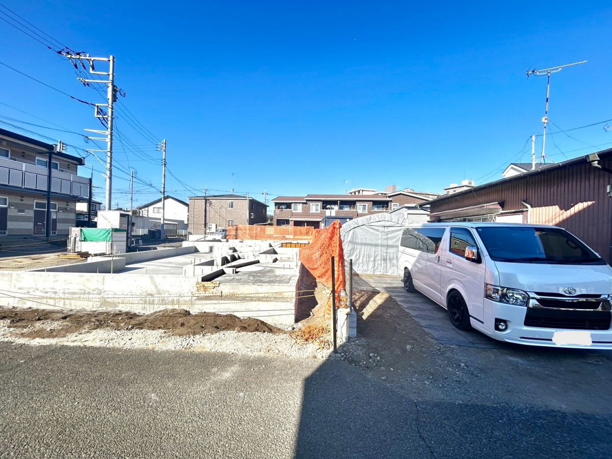 前面道路含む現地写真 