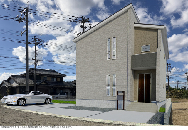 完成予想図（外観）