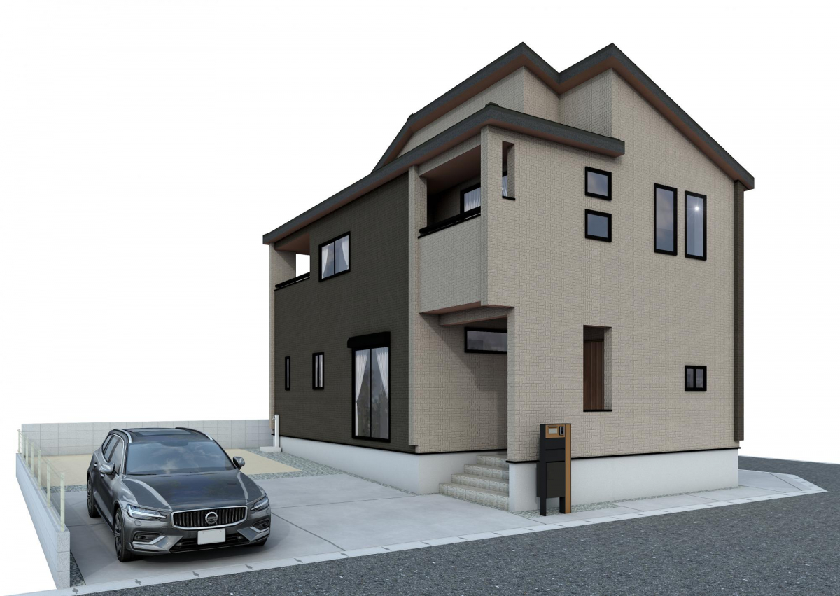 ブルーミングガーデン一宮市千秋町加納馬場１棟の外観②