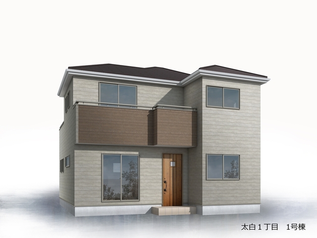 完成予想図（外観）