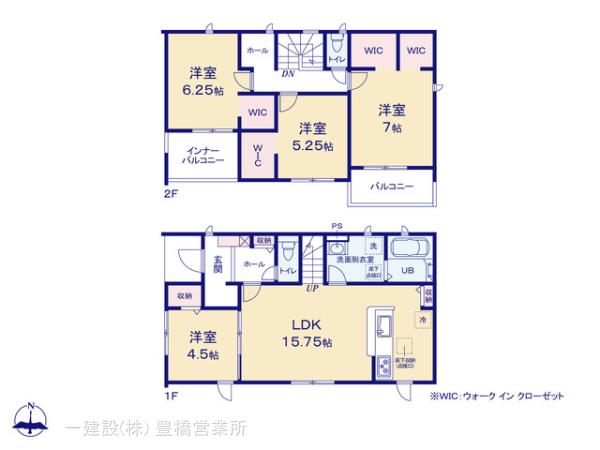 リーブルガーデン豊橋市馬見塚町５９期の見取り図