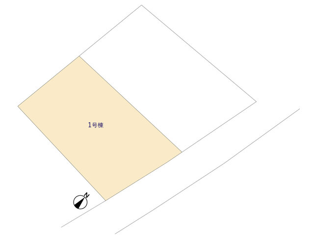 グラファーレ4315千葉市宮野木台１２期２棟の見取り図
