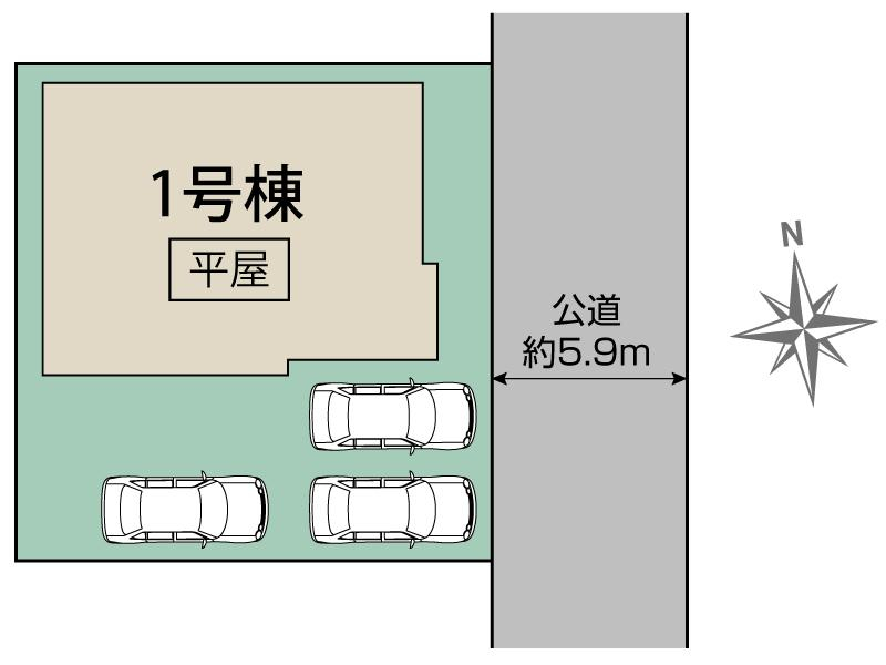 浜松市中央区遠州浜3丁目1棟 区画図