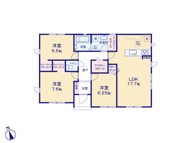 リナージュ市原大厩　第４期の見取り図