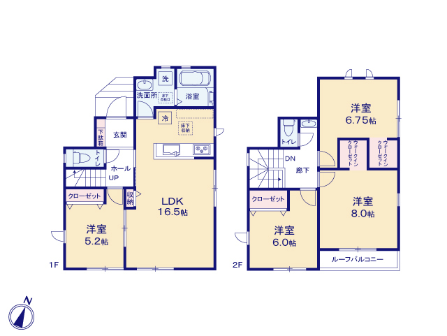 リナージュ四街道さちが丘１丁目　第１期の見取り図