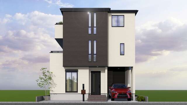 グラファーレ4348越谷市弥十郎１３期１棟の外観②