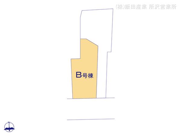 ハートフルタウン所沢市東狭山ヶ丘3丁目712番の見取り図