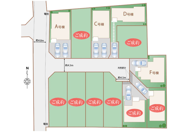 ハートフルタウン法人西東京中町の見取り図