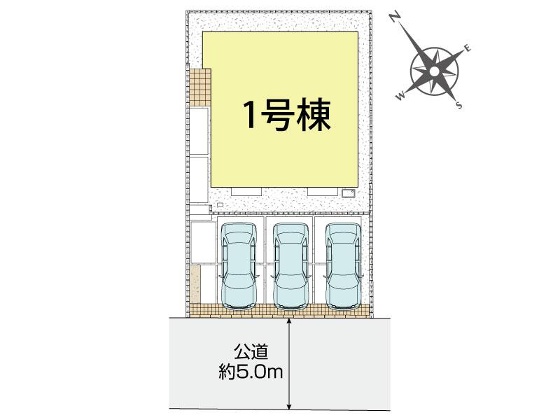 四街道市旭ケ丘1丁目1棟 区画図