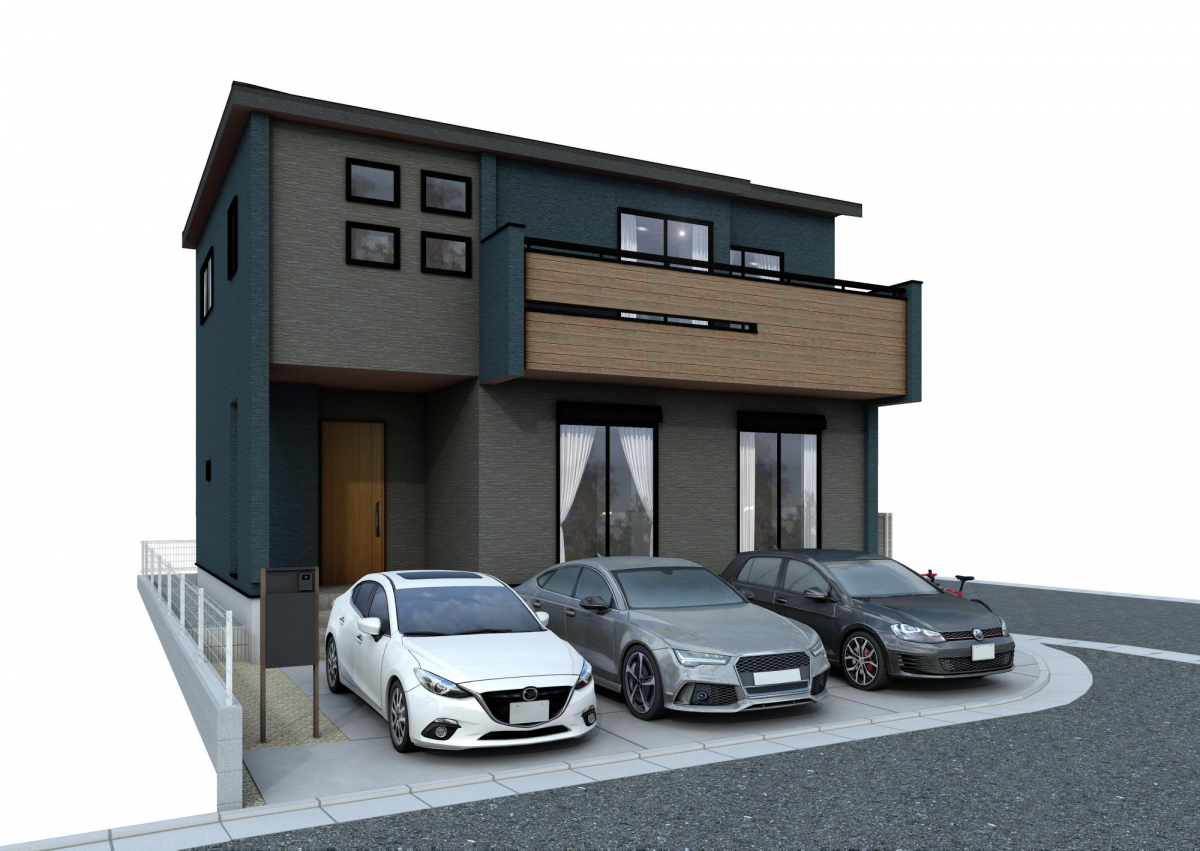 【完成予想パース 】 