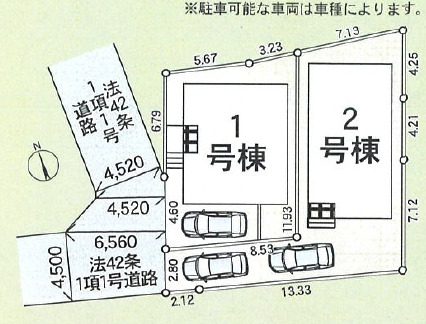 クレイドルガーデン茅ヶ崎市中島 第14の見取り図