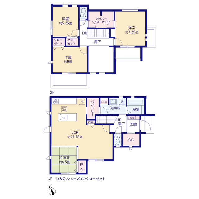 グラファーレ4036仙台市郡山６期１９棟の見取り図