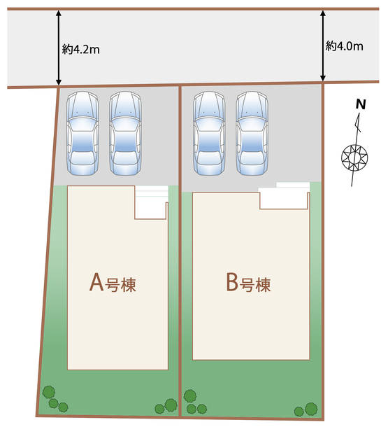 ハートフルタウン砥上町1110番の見取り図