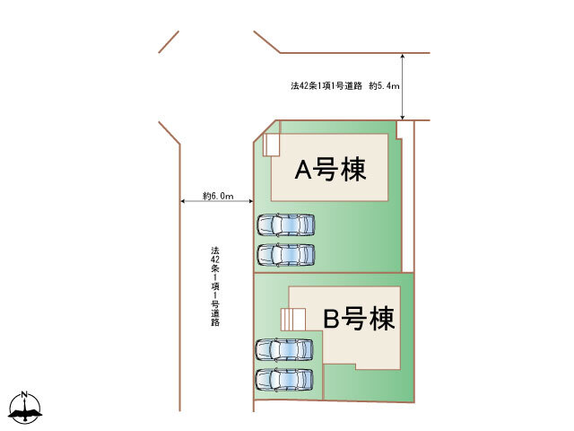 ハートフルタウン向陽台1丁目15番の見取り図