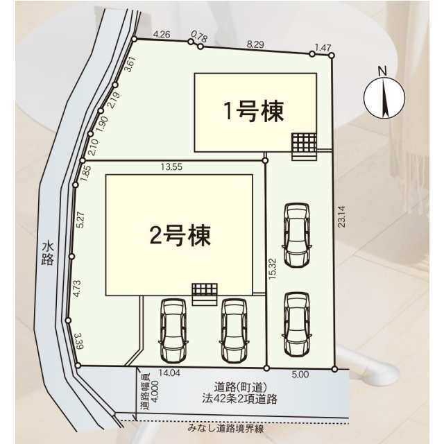 クレイドルガーデンみやき町原古賀 第3の見取り図
