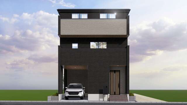 グラファーレ4359川崎市新作２期２棟の外観②