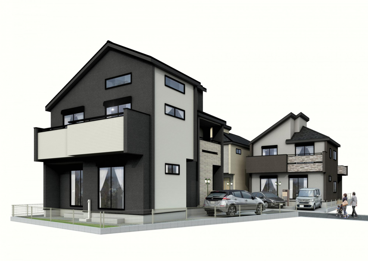 完成予想図 残り2棟！お問い合わせお待ちしております。