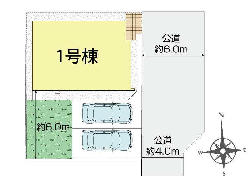 ブルーミングガーデン岡山市南区当新田１棟の見取り図