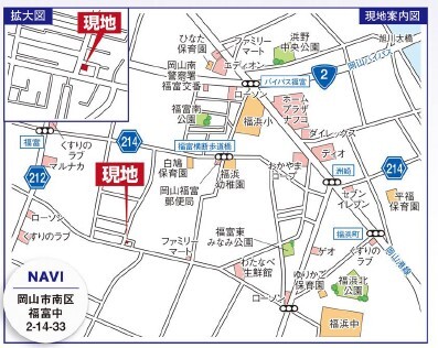 グラファーレ4360岡山市福富中２期１棟の見取り図