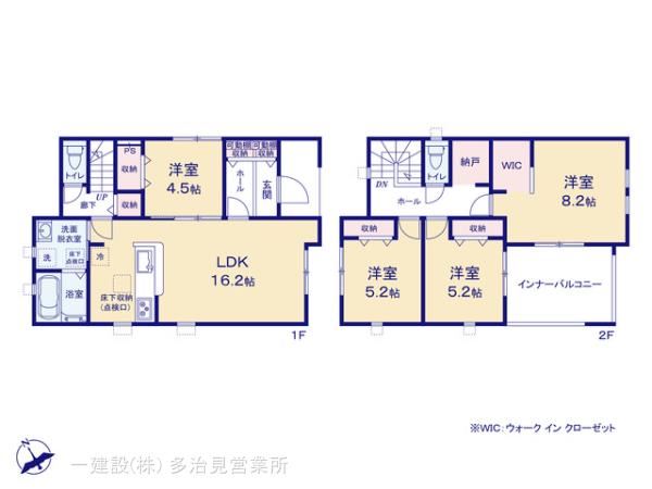 リーブルガーデン多治見市坂上町の見取り図