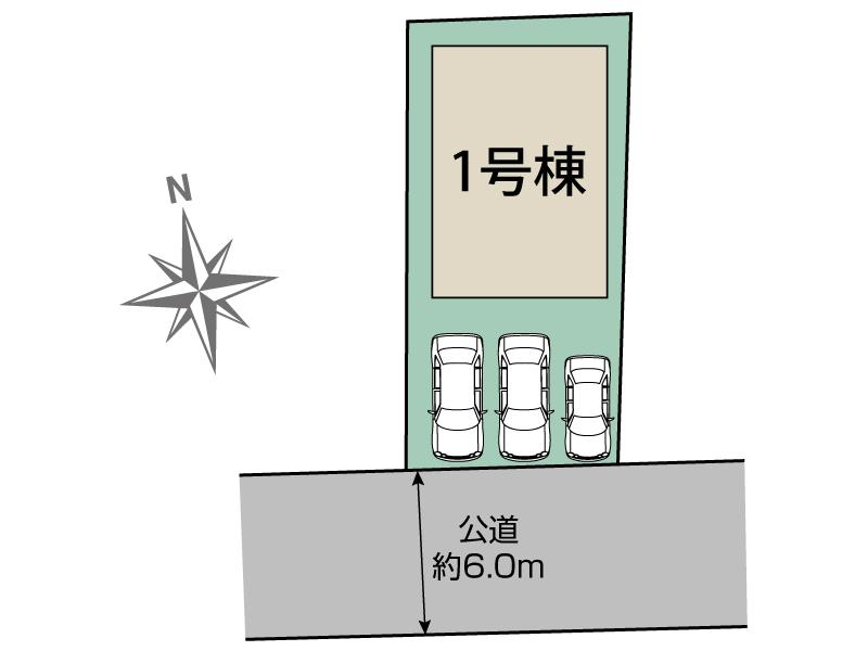 岡崎市中町2丁目1棟 区画図