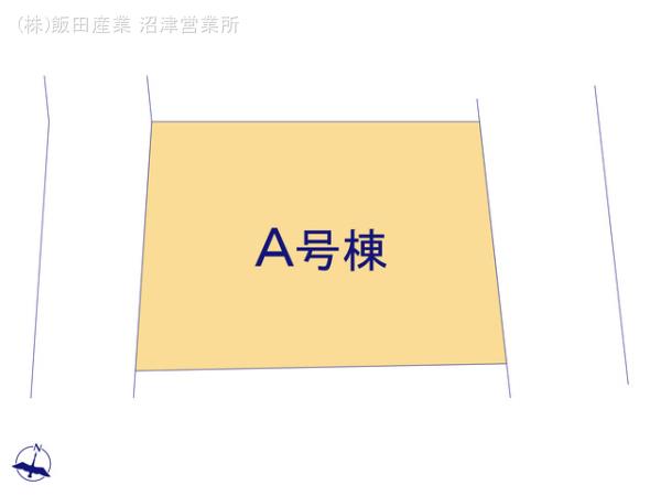ハートフルタウン三島市徳倉4丁目698番の見取り図
