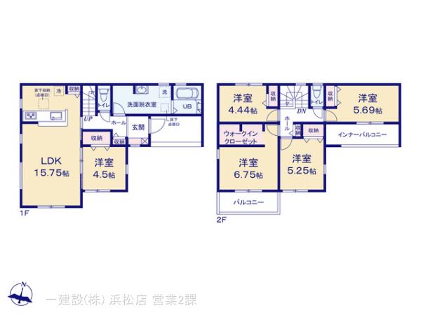 リーブルガーデン豊橋富士見台第２期の見取り図
