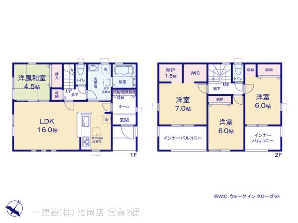 リーブルガーデン糸島市二丈武第八の見取り図