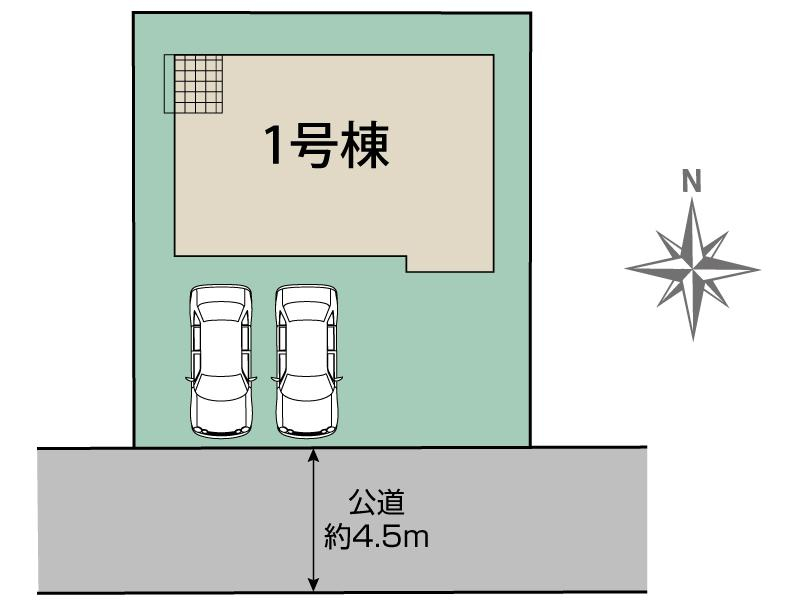 横浜市金沢区東朝比奈1丁目1棟 区画図