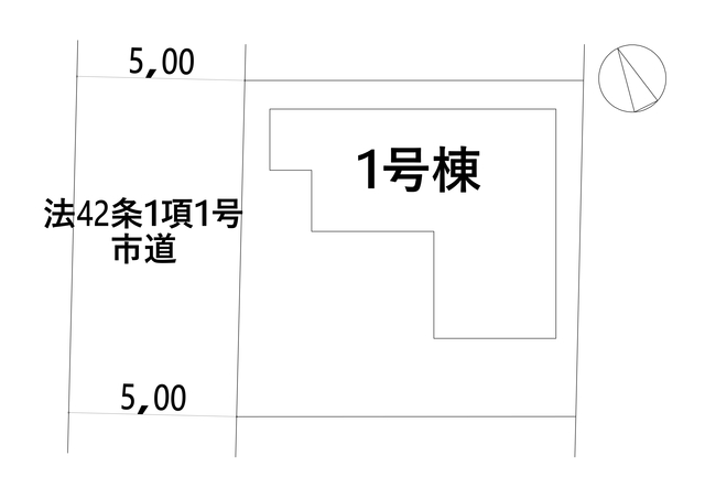 リナージュ武蔵野関前２丁目　第１期の見取り図