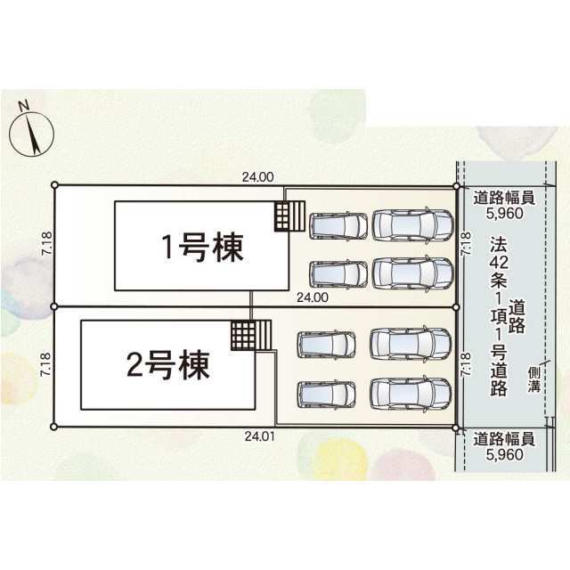 クレイドルガーデン鯖江市宮前 第3の見取り図