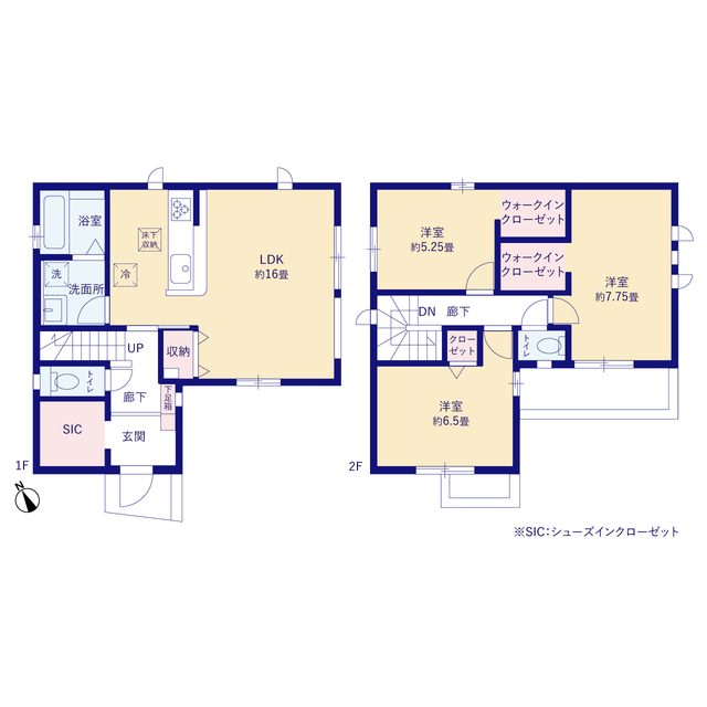 グラファーレ4315市川市宮久保２１期２棟の見取り図