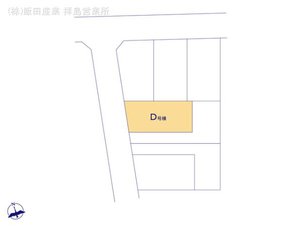 ハートフルタウン青梅新町5期の見取り図